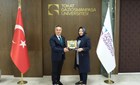 YEŞİLAY TOKAT ŞUBESİ BAŞKANI ŞEYDA ATEŞ’TEN REKTÖRÜMÜZ PROF. DR. FATİH YILMAZ’A ZİYARET